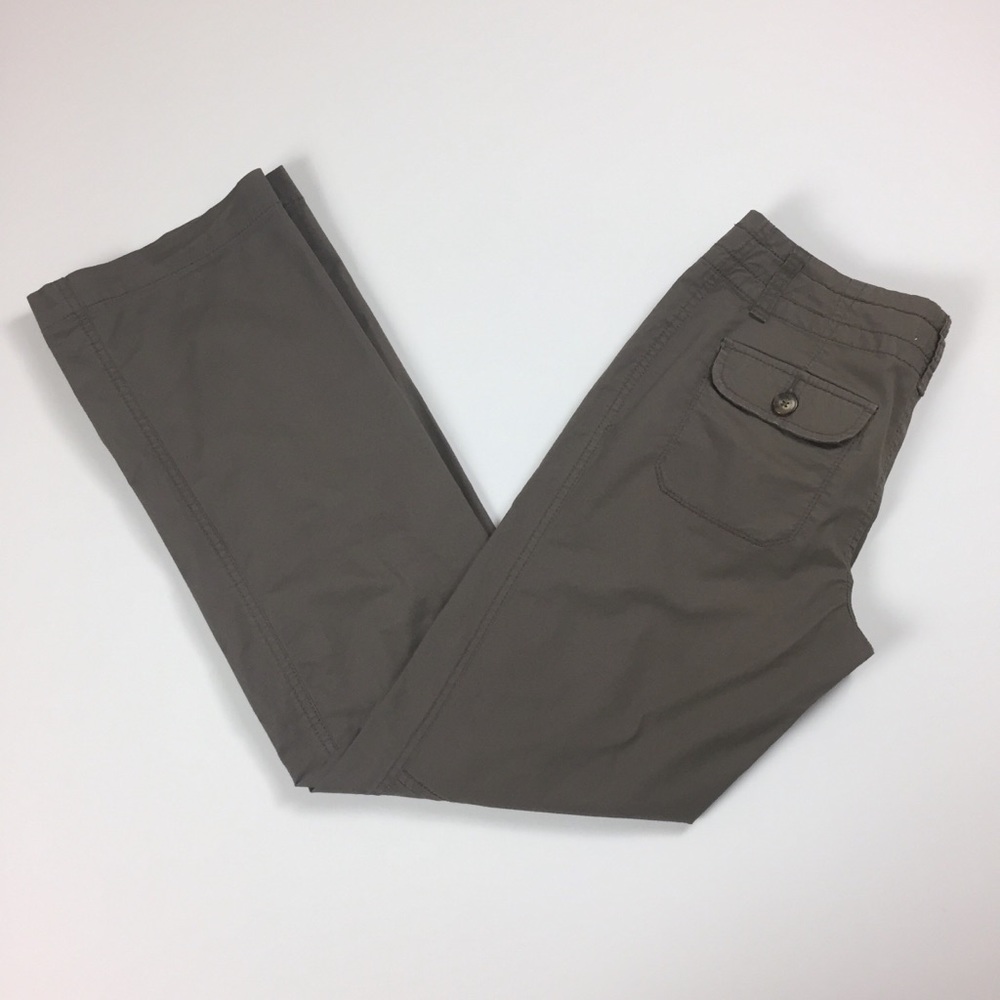 Old Navy gray olive green drawstring cargo pants 2